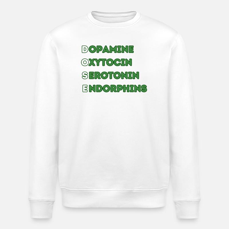 DOSIS - Stanley/Stella Unisex Bio-Sweatshirt ROLLER - Weiß