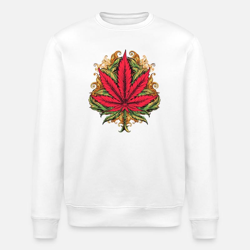 Rote Maria - Stanley/Stella Unisex Bio-Sweatshirt ROLLER - Weiß