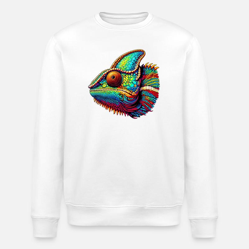 Chameleon - Stanley/Stella ROLLER Unisex Organic Sweatshirt - white