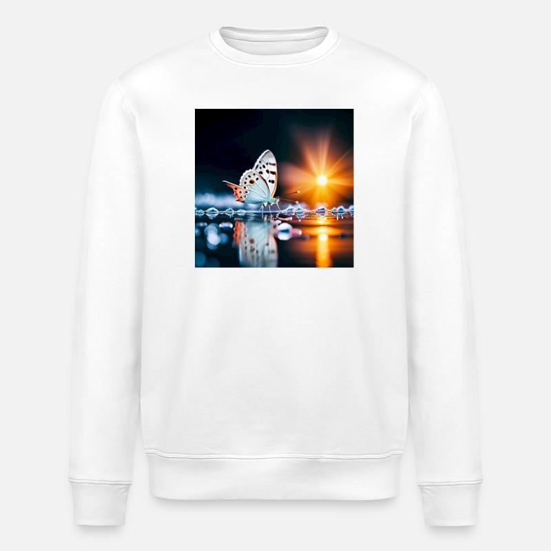 Motte - Stanley/Stella Unisex Bio-Sweatshirt ROLLER - Weiß