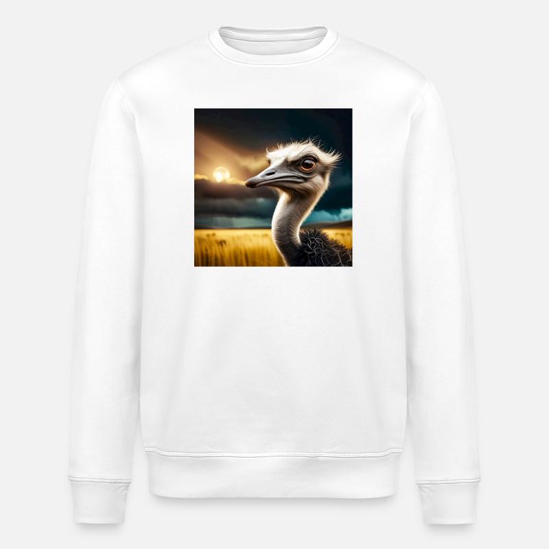 Strauß - Stanley/Stella Unisex Bio-Sweatshirt ROLLER - Weiß