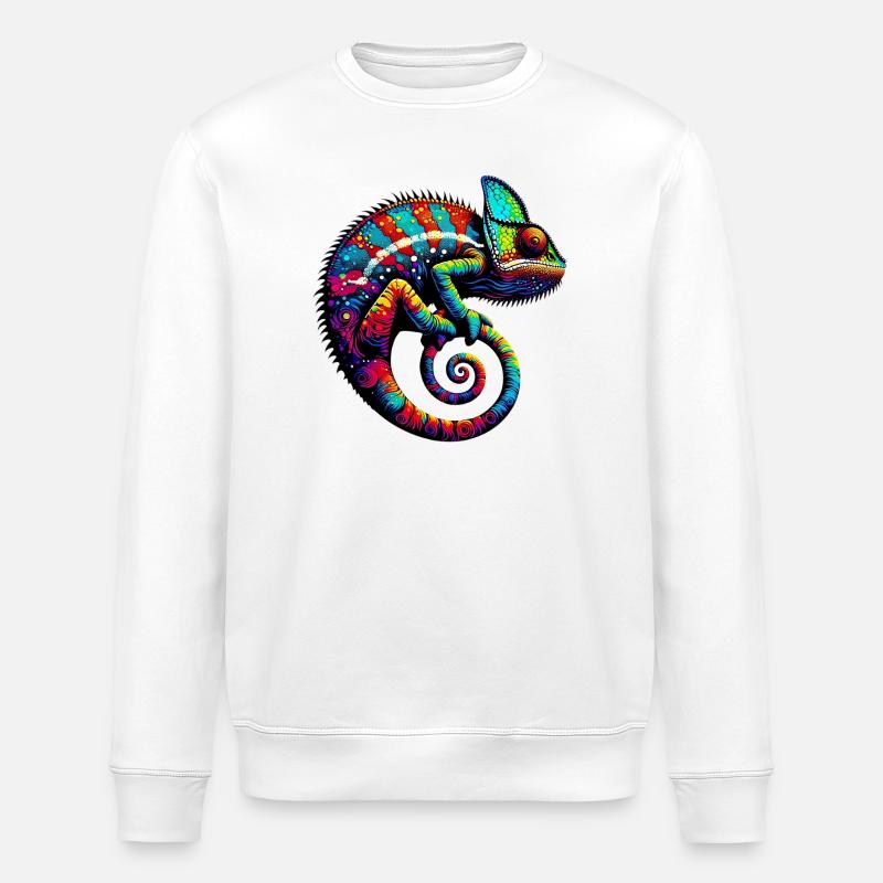 Chamäleon - Stanley/Stella Unisex Bio-Sweatshirt ROLLER - Weiß