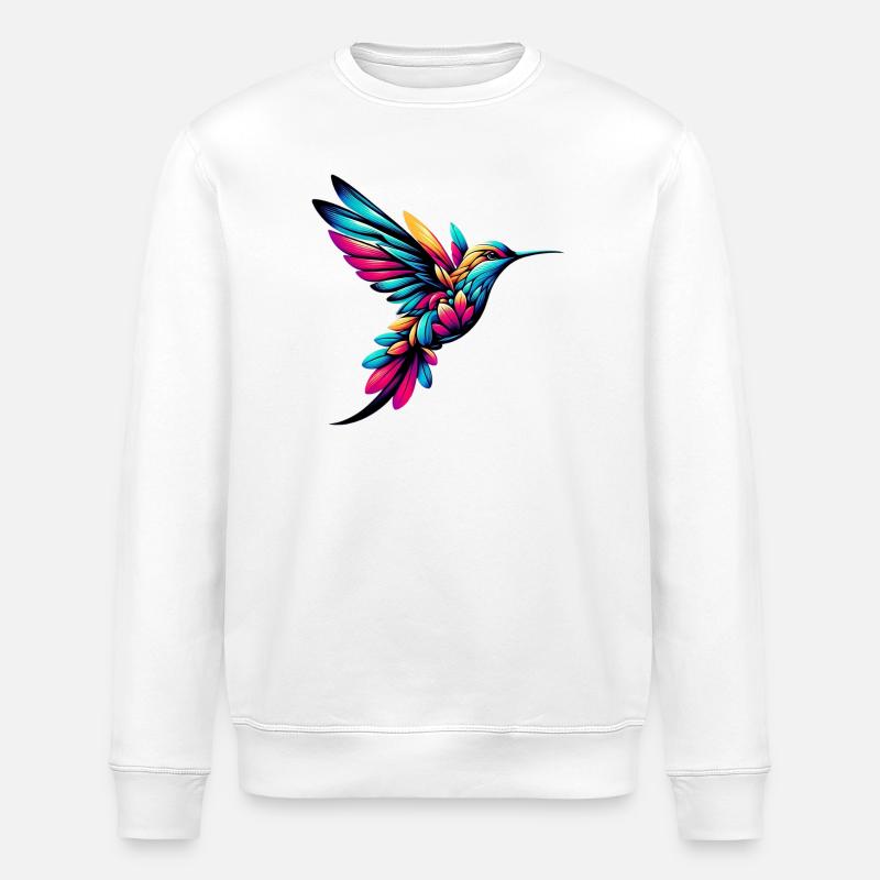 Colibri - Sweat bio ROLLER Stanley/Stella Unisexe - blanc