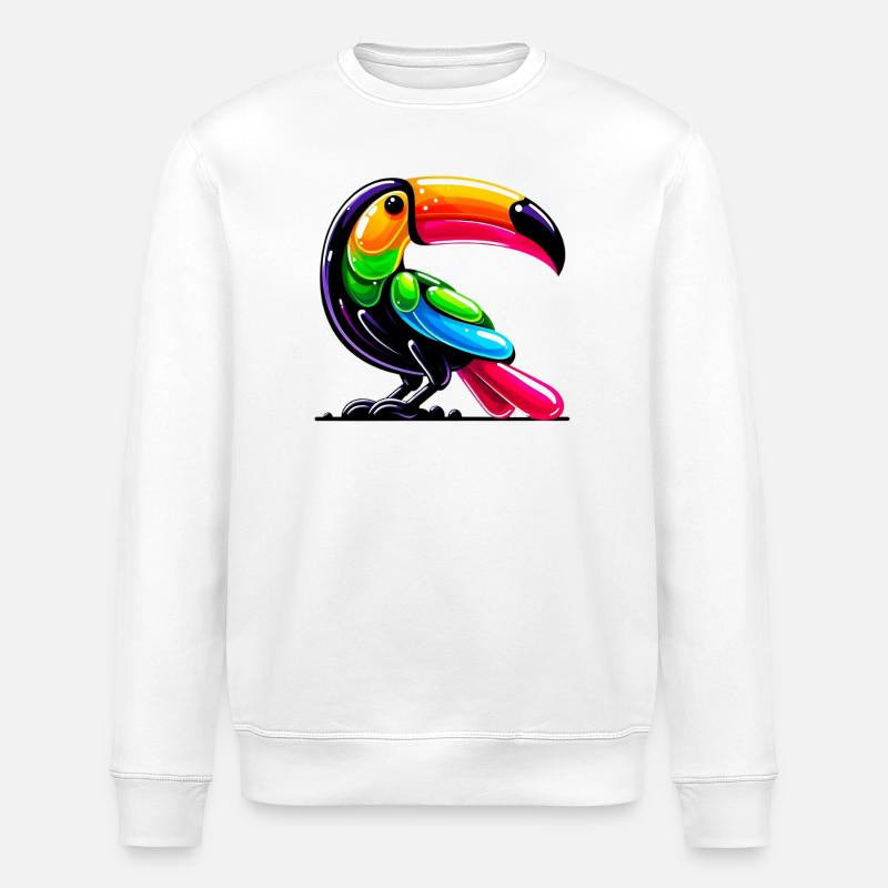 Toucan - Sweat bio ROLLER Stanley/Stella Unisexe - blanc