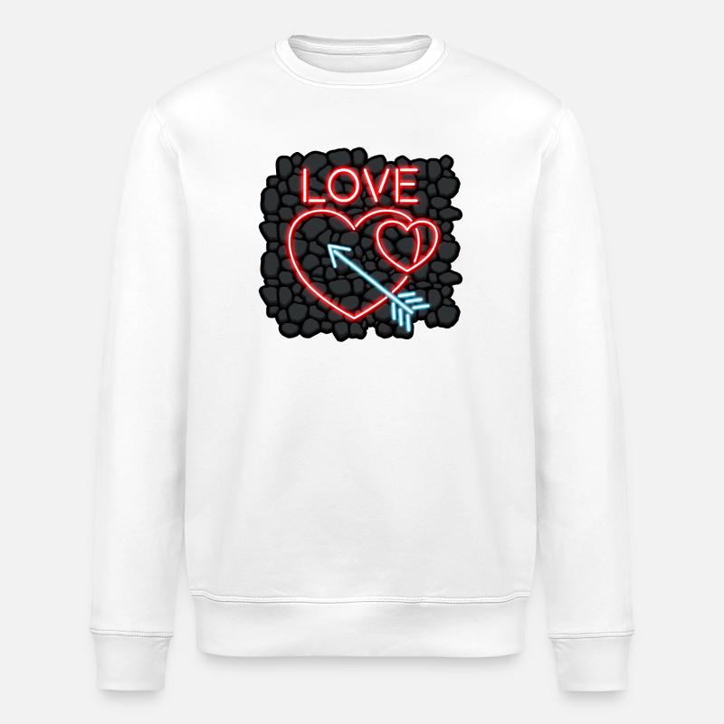 AMOUR - Sweat bio ROLLER Stanley/Stella Unisexe - blanc