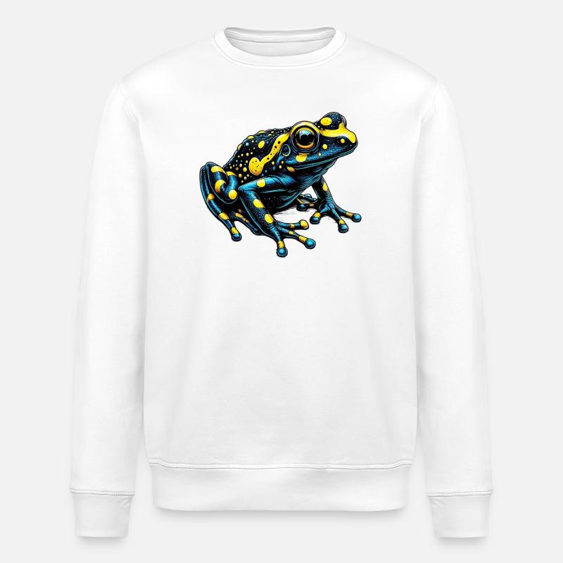 Grenouille - Sweat bio ROLLER Stanley/Stella Unisexe - blanc