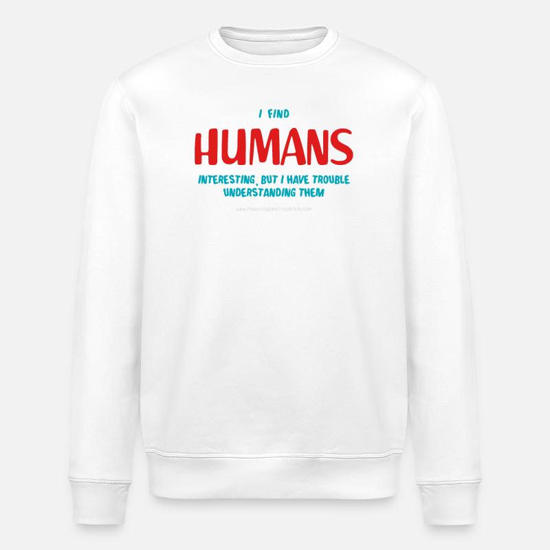 Menschen - Stanley/Stella Unisex Bio-Sweatshirt ROLLER - Weiß