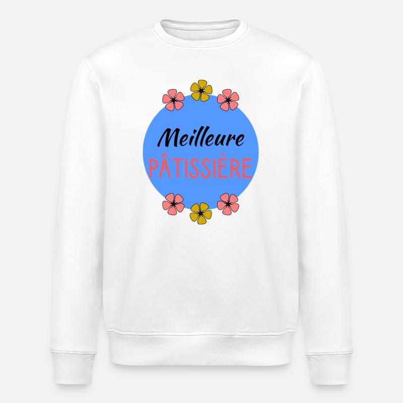 OMA. OMA - Stanley/Stella Unisex Bio-Sweatshirt ROLLER - Weiß
