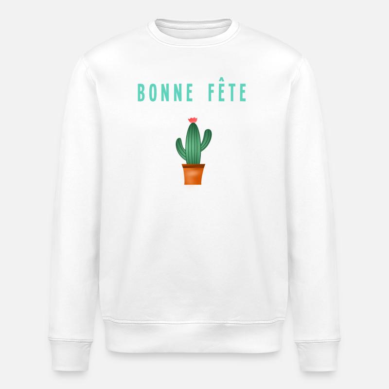 FEAST - Stanley/Stella ROLLER Unisex Organic Sweatshirt - white