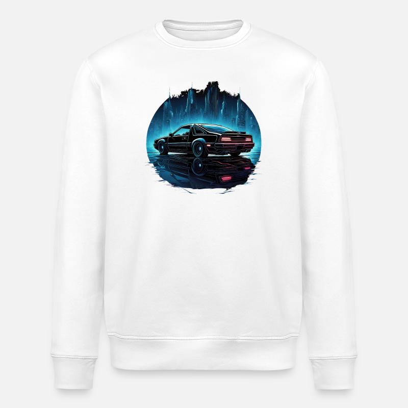 Bausatz Auto - Stanley/Stella Unisex Bio-Sweatshirt ROLLER - Weiß