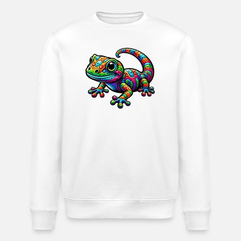 Gecko - Sweat bio ROLLER Stanley/Stella Unisexe - blanc