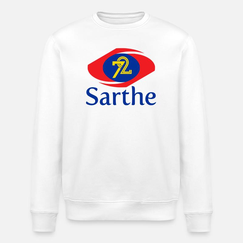Sarthe - Stanley/Stella Unisex Bio-Sweatshirt ROLLER - Weiß