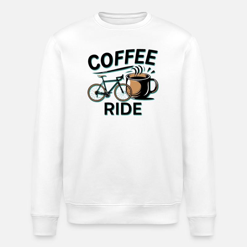 Kaffeezyklus Städtebau - Stanley/Stella Unisex Bio-Sweatshirt ROLLER - Weiß