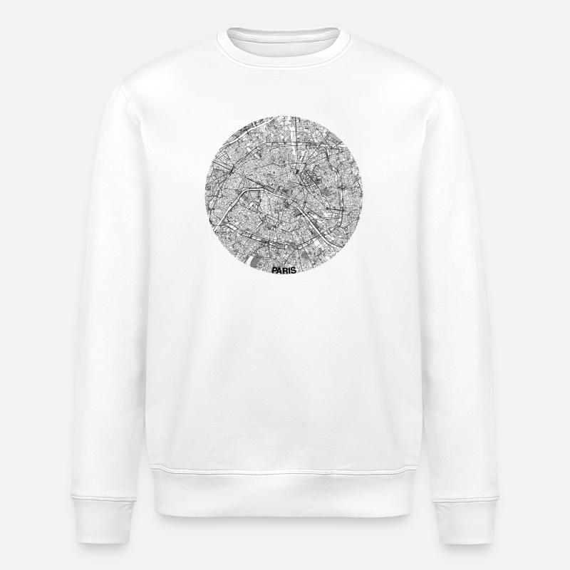 PARIS - Stanley/Stella ROLLER Unisex Organic Sweatshirt - white