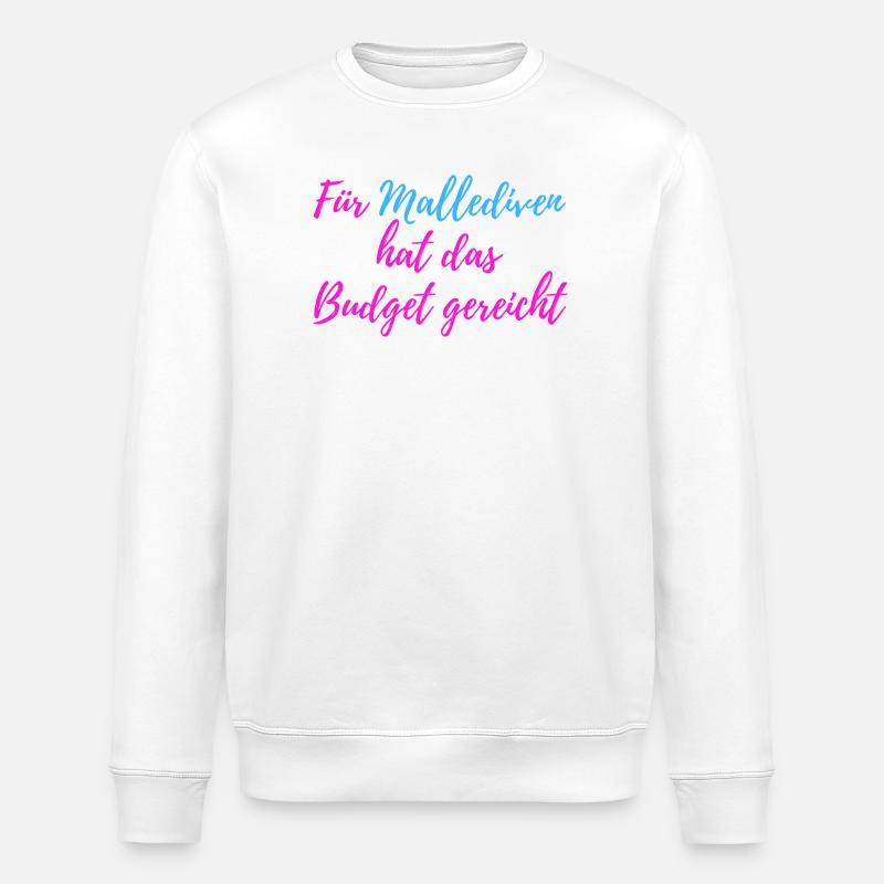 Mallediven! - Stanley/Stella Unisex Bio-Sweatshirt ROLLER - Weiß