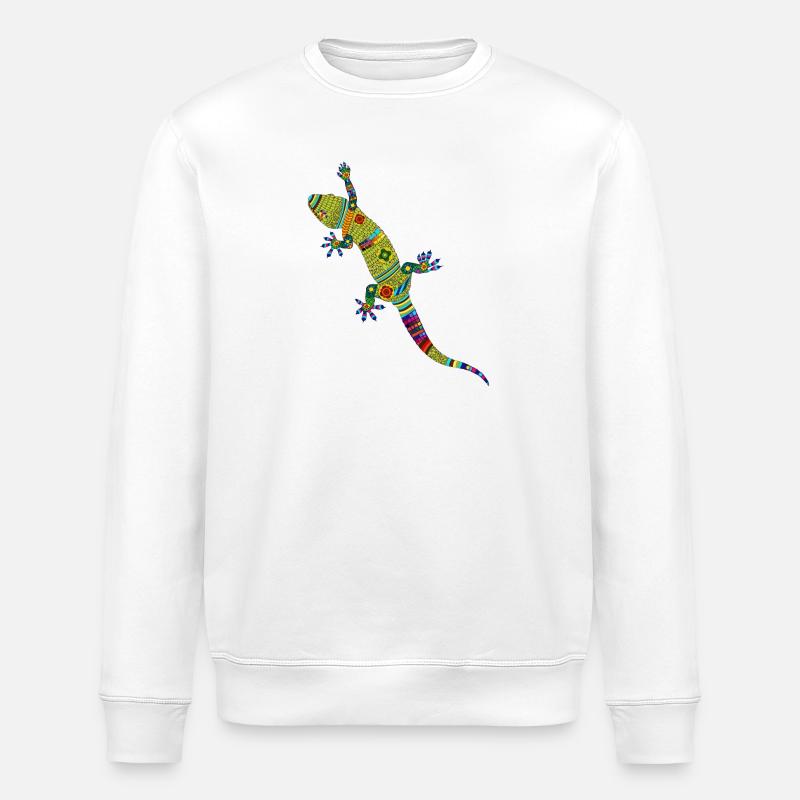 Gecko - Sweat bio ROLLER Stanley/Stella Unisexe - blanc