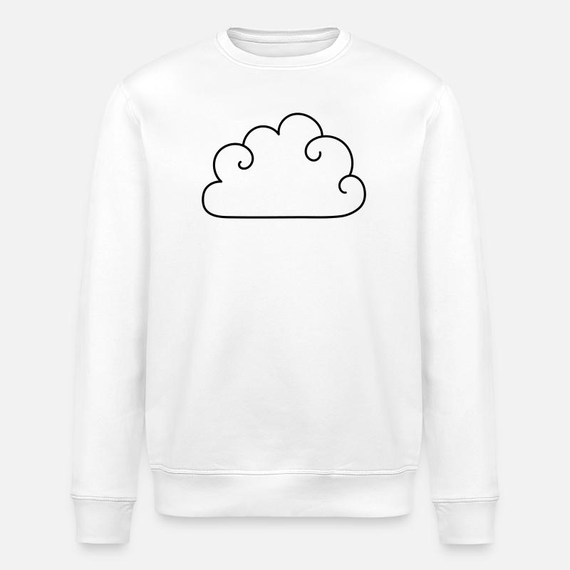 Cloud - Stanley/Stella ROLLER Unisex Organic Sweatshirt - white