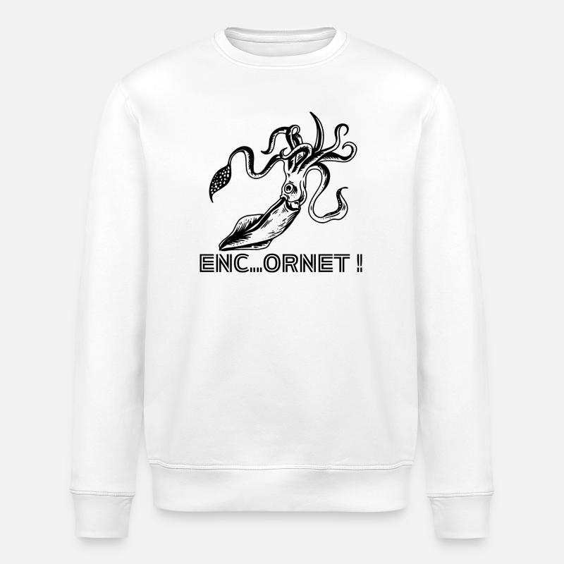 ENC....ORNET ! - Sweat bio ROLLER Stanley/Stella Unisexe - blanc