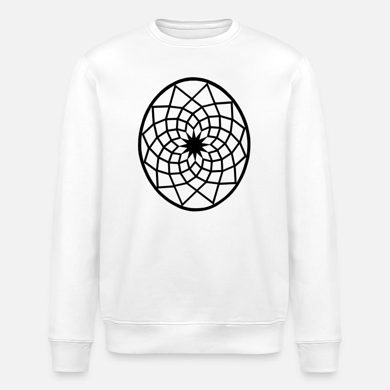 Piazza del Campidoglio - Stanley/Stella ROLLER Unisex Organic Sweatshirt - white