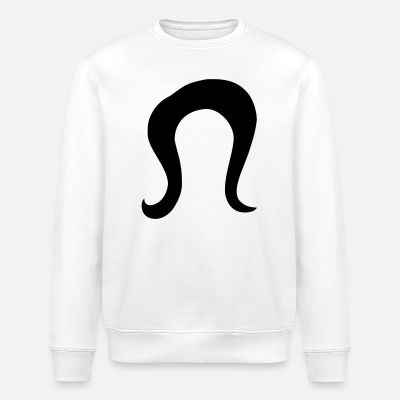 Coiffure - Sweat bio ROLLER Stanley/Stella Unisexe - blanc