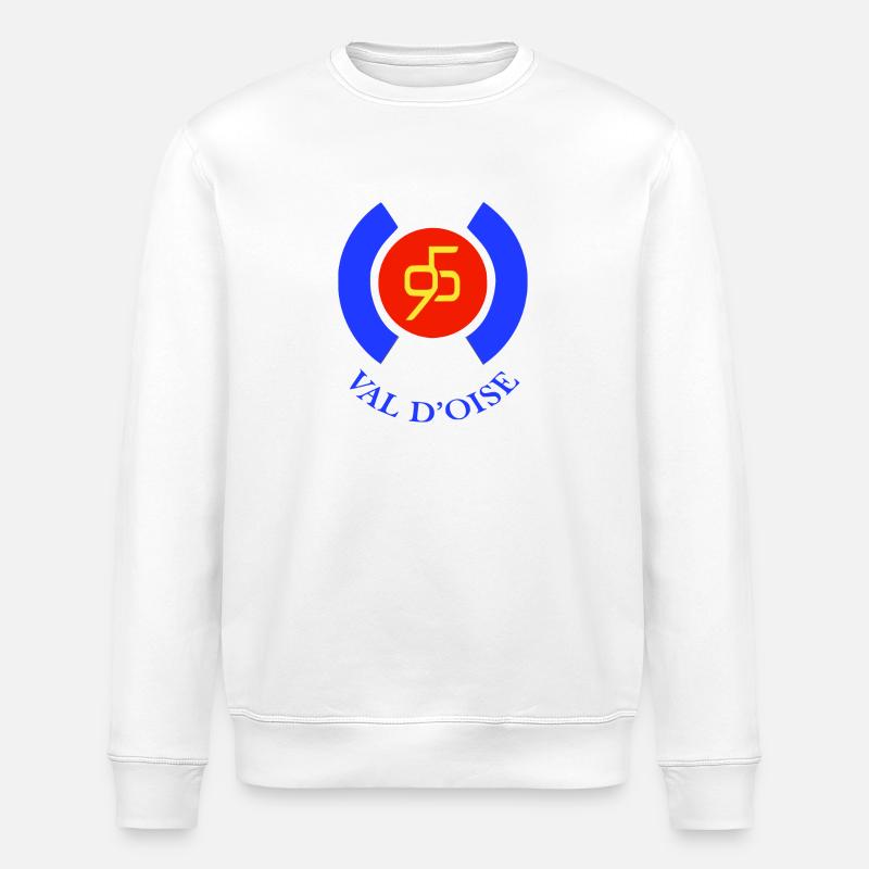 Val d'Oise - Stanley/Stella Unisex Bio-Sweatshirt ROLLER - Weiß