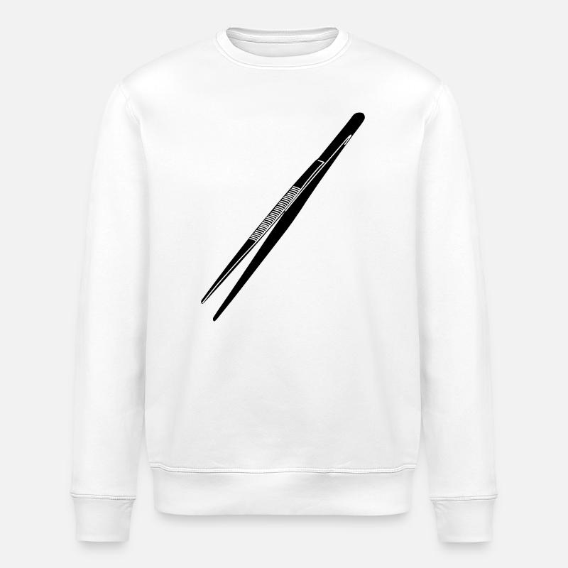 Brucelles - Sweat bio ROLLER Stanley/Stella Unisexe - blanc