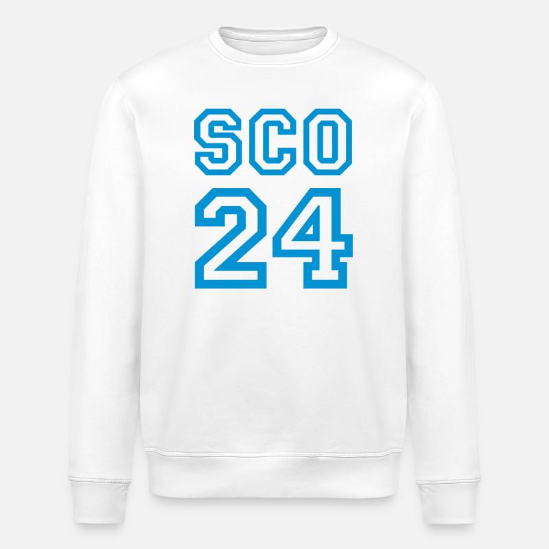 Écosse Schottland - Sweat bio ROLLER Stanley/Stella Unisexe - blanc