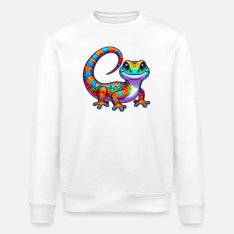 Gecko - Sweat bio ROLLER Stanley/Stella Unisexe - blanc