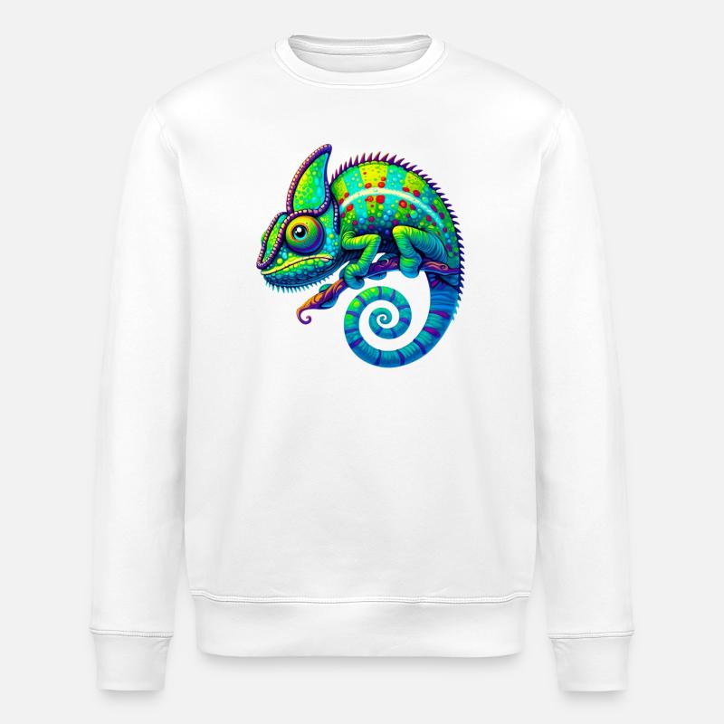 Chameleon - Stanley/Stella ROLLER Unisex Organic Sweatshirt - white