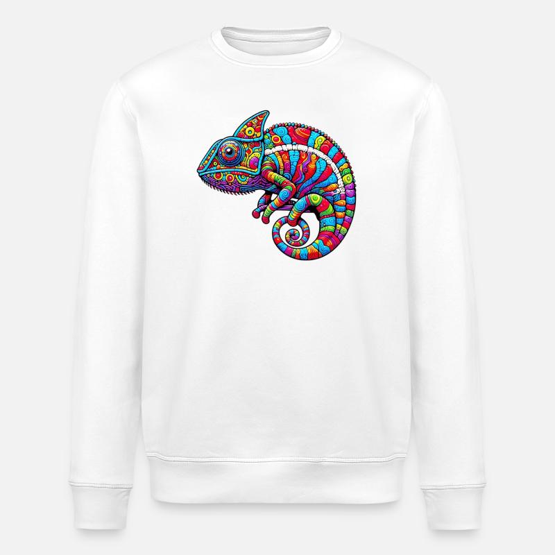Chamäleon - Stanley/Stella Unisex Bio-Sweatshirt ROLLER - Weiß