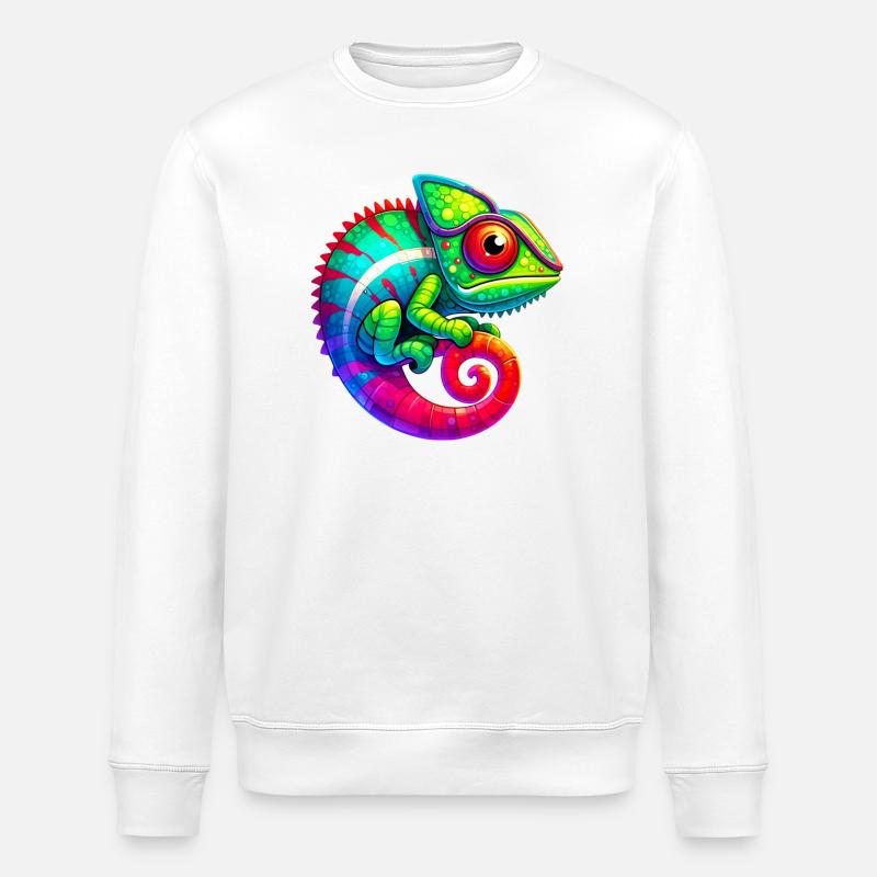 Chameleon - Stanley/Stella ROLLER Unisex Organic Sweatshirt - white