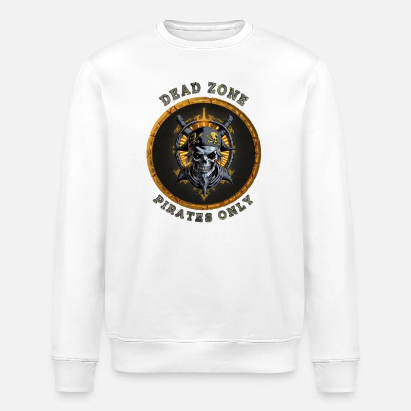 Dead Zone v2 - Stanley/Stella Unisex Bio-Sweatshirt ROLLER - Weiß
