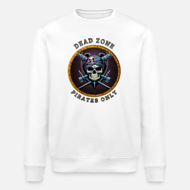 Dead Zone v5 - Stanley/Stella Unisex Bio-Sweatshirt ROLLER - Weiß