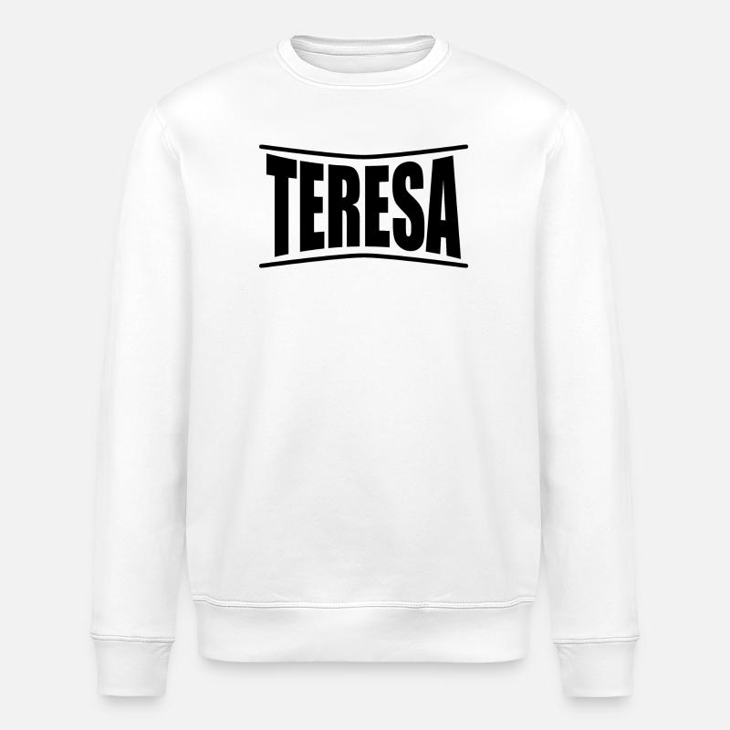 t-shirt Teresa t-shirt idée cadeau - Sweat bio ROLLER Stanley/Stella Unisexe - blanc