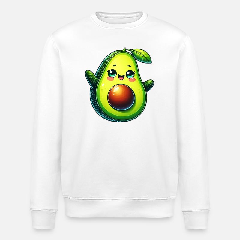 Avocado - Stanley/Stella Unisex Bio-Sweatshirt ROLLER - Weiß
