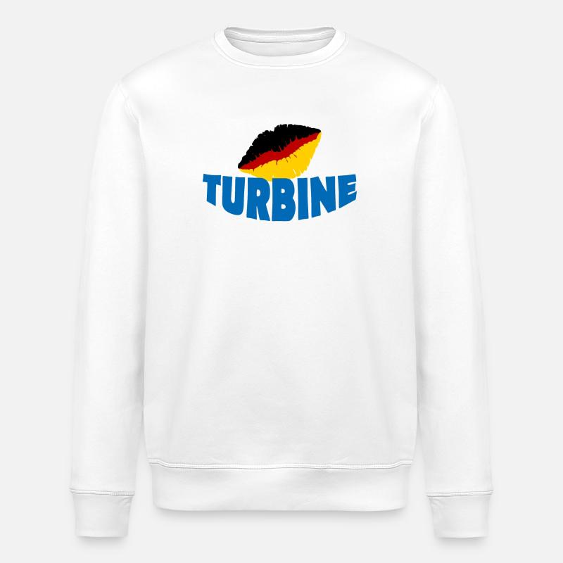 TURBINE - Stanley/Stella Unisex Bio-Sweatshirt ROLLER - Weiß