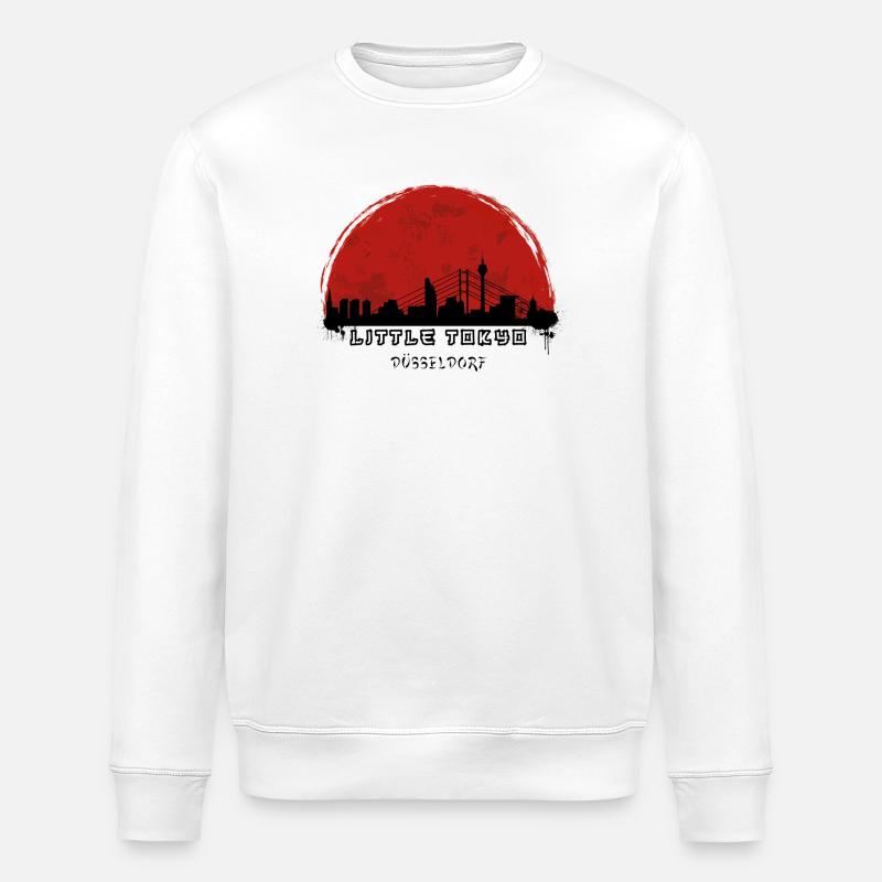 Little Tokyo - Stanley/Stella Unisex Bio-Sweatshirt ROLLER - Weiß