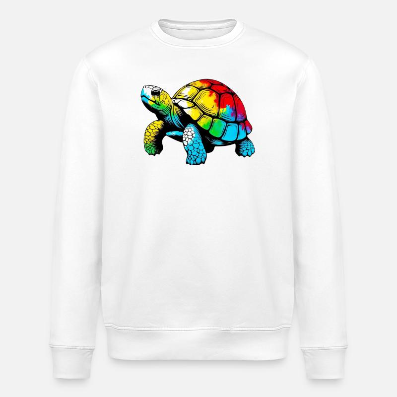 Tortue - Sweat bio ROLLER Stanley/Stella Unisexe - blanc
