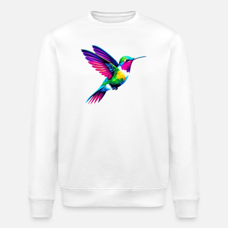 Colibri - Sweat bio ROLLER Stanley/Stella Unisexe - blanc