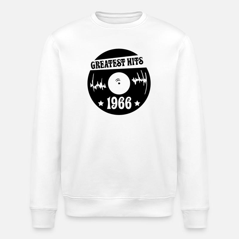 Millésime 1966 - Sweat bio ROLLER Stanley/Stella Unisexe - blanc