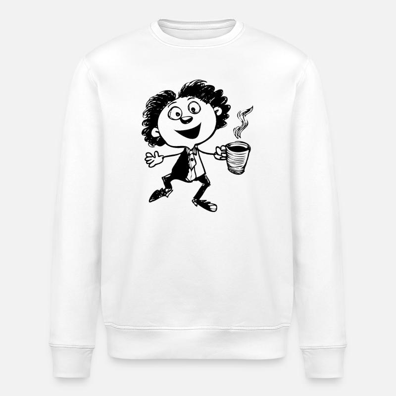 Coupe chaude - Sweat bio ROLLER Stanley/Stella Unisexe - blanc