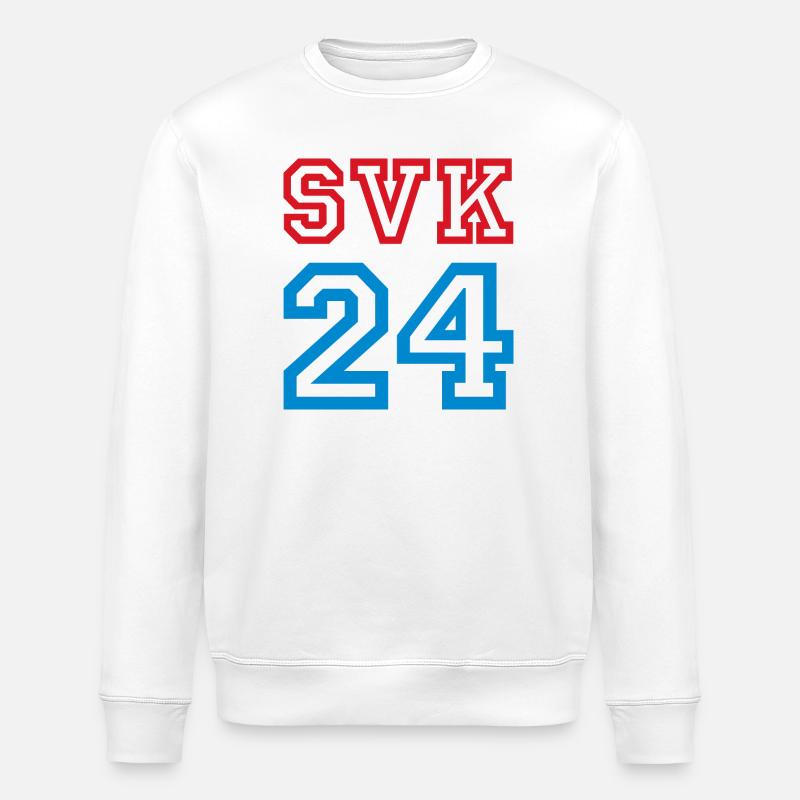 Slovakia Slowakei - Stanley/Stella Unisex Bio-Sweatshirt ROLLER - Weiß