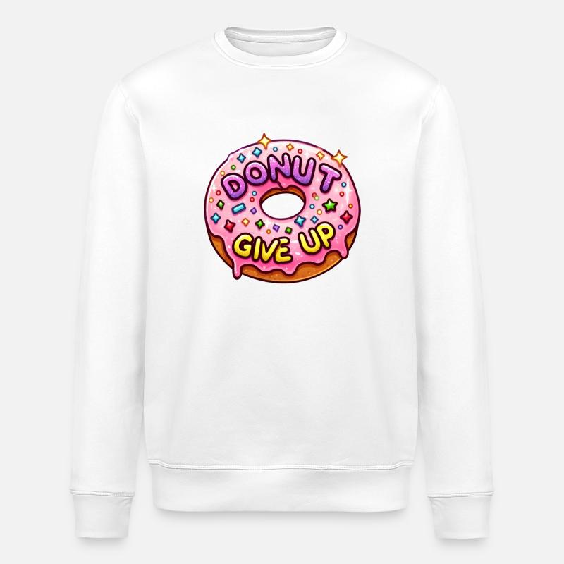 Donut abandonner - Sweat bio ROLLER Stanley/Stella Unisexe - blanc