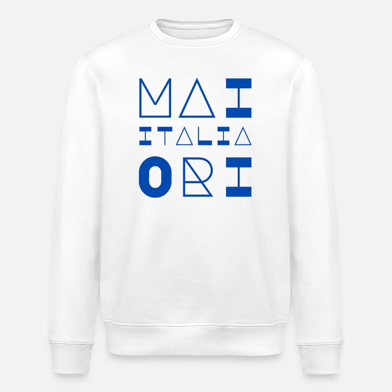 MAIORI-ITALIA - Stanley/Stella Unisex Bio-Sweatshirt ROLLER - Weiß