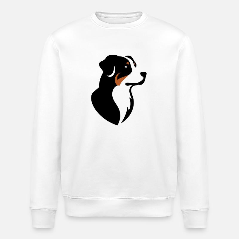 Bouvier Appenzellien - Sweat bio ROLLER Stanley/Stella Unisexe - blanc