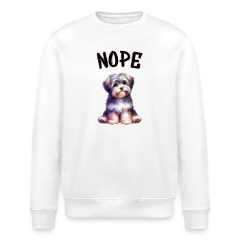 Havanais Nope Doggy Jeu de couleurs - Sweat bio ROLLER Stanley/Stella Unisexe - blanc - Devant - Nik (191cm)