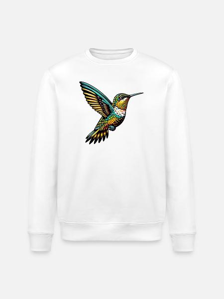 Colibri - Sweat bio ROLLER Stanley/Stella Unisexe - blanc