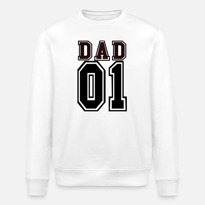 PAPA - Stanley/Stella Unisex Bio-Sweatshirt ROLLER - Weiß