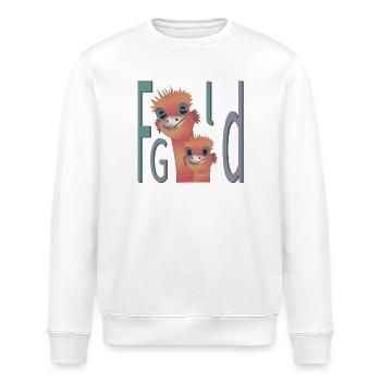 Feel Good - Stanley/Stella ROLLER Unisex Organic Sweatshirt - white - Front - Nik (191cm)
