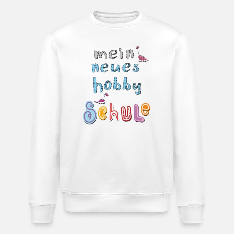 Écolier Enfant - Sweat bio ROLLER Stanley/Stella Unisexe - blanc